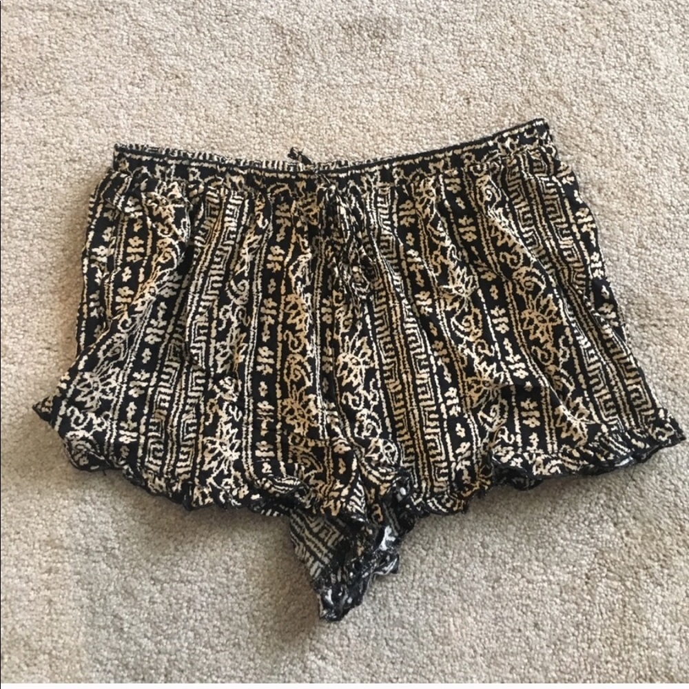 Tribal patterned shorts